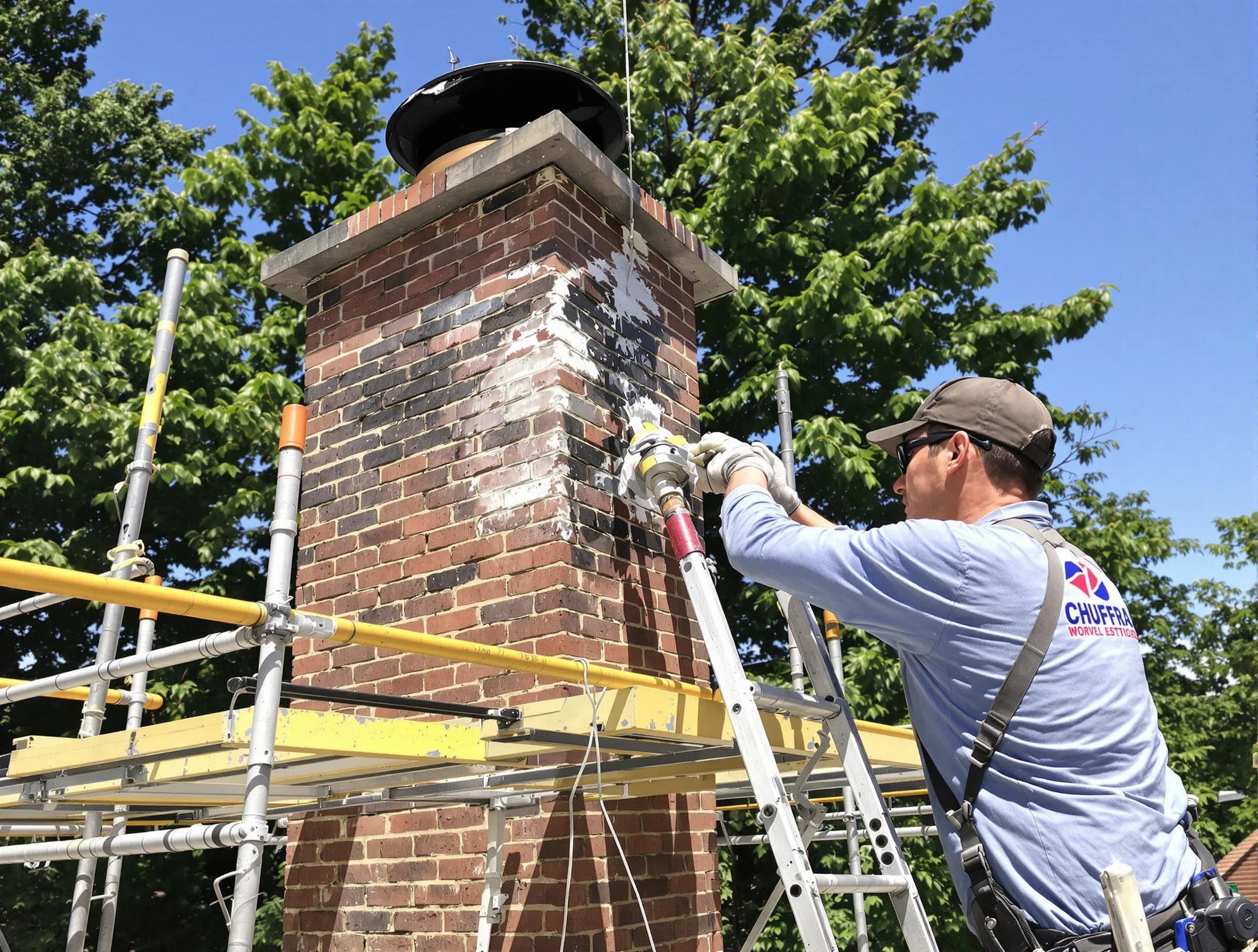 Structural chimney repair by Moon Chimney Sweep in Moon, PA