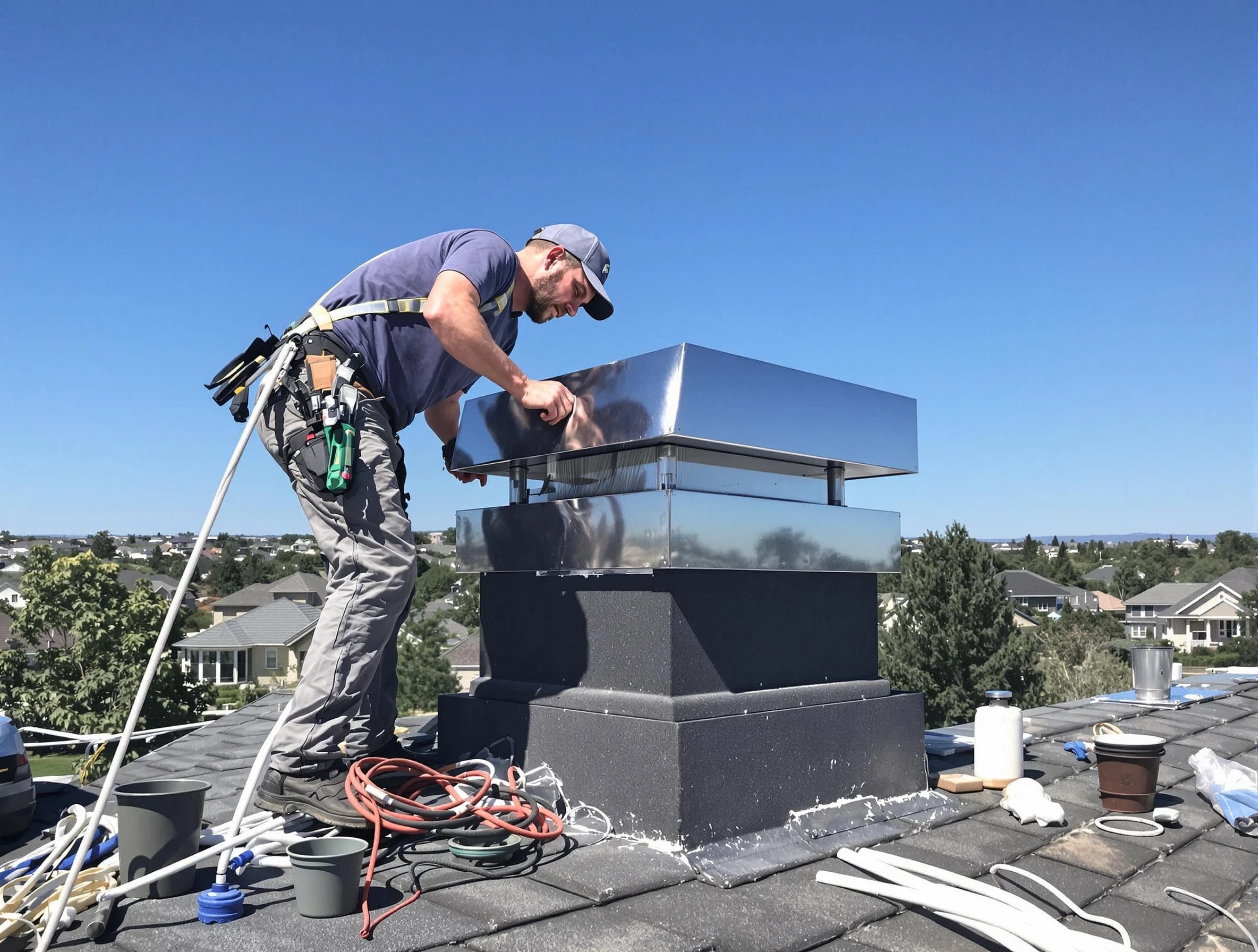 Chimney Cap Services service in Moon, PA