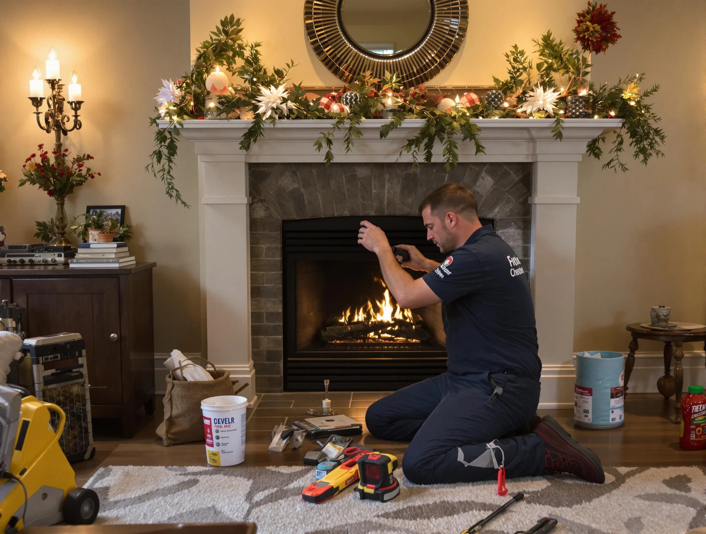Moon Chimney Sweep offering fireplace maintenance services in Moon, PA