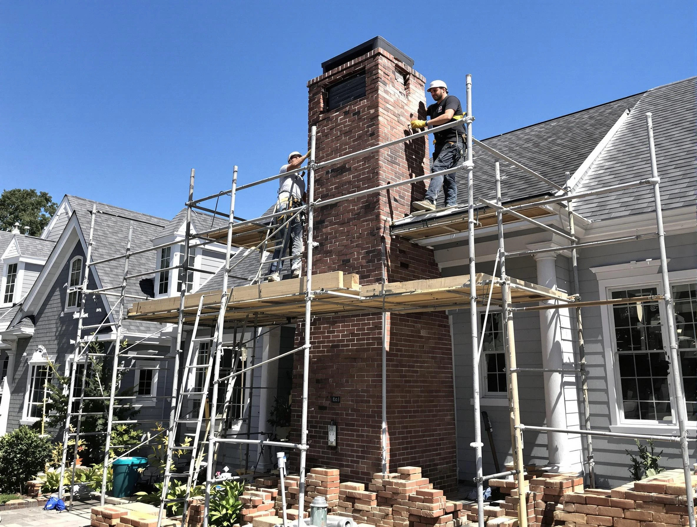 Chimney Rebuilding in Moon