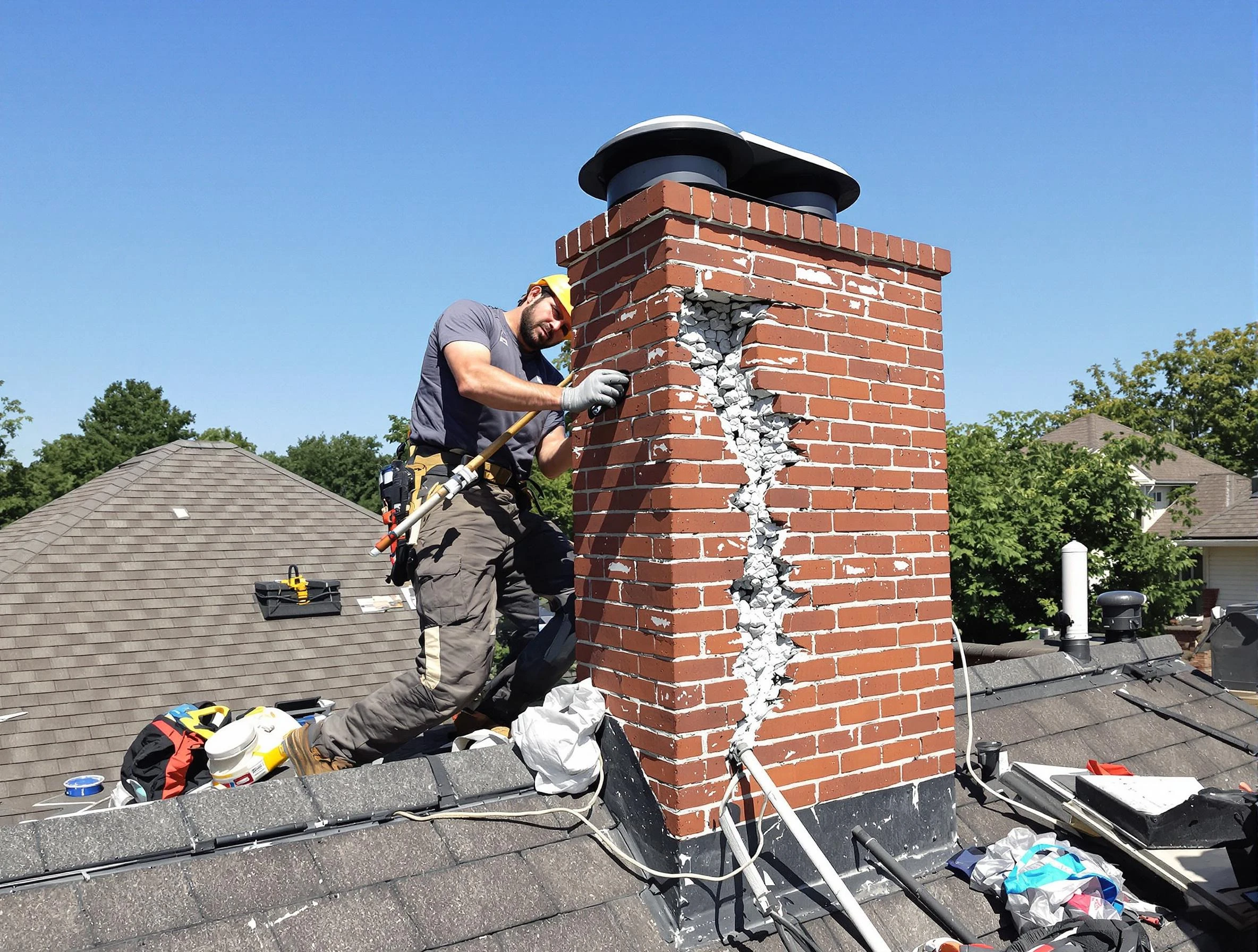 Chimney Repair in Moon