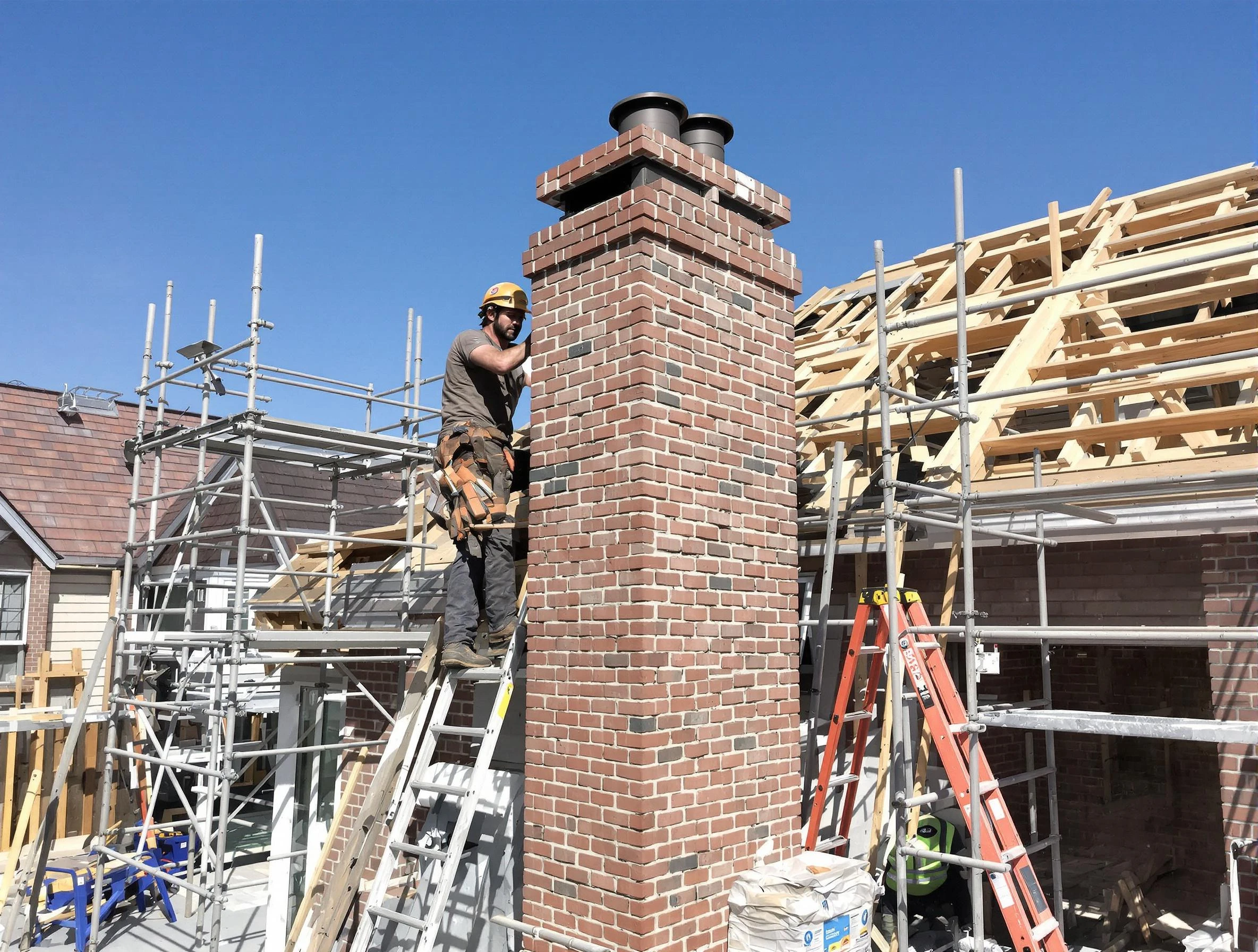 New chimney installation completed by Moon Chimney Sweep in Moon, PA